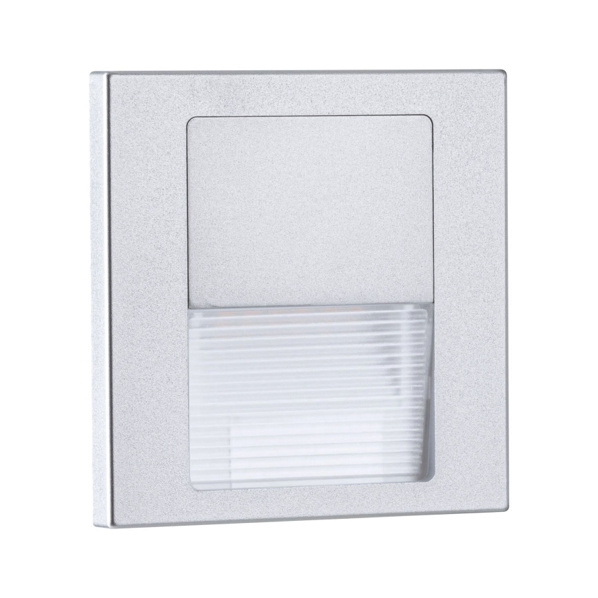 Paulmann 80000 - LED/1W Лампа за стълбище TSARO 230V Follow/матов хром