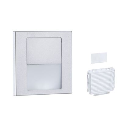 Paulmann 80000 - LED/1W Лампа за стълбище TSARO 230V Follow/матов хром