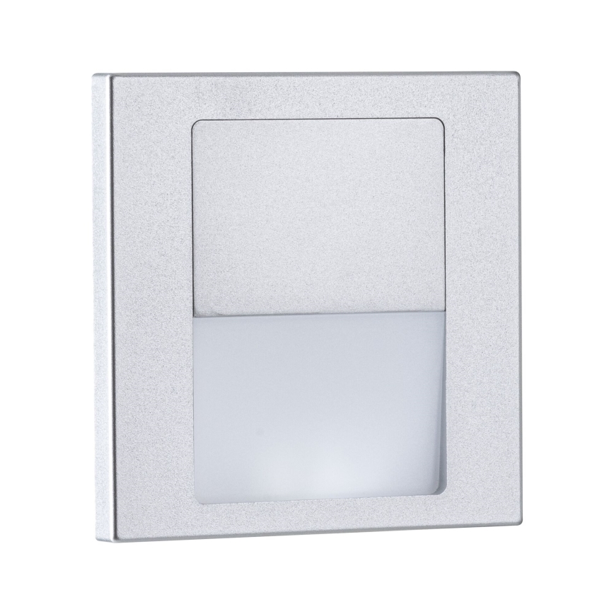 Paulmann 80000 - LED/1W Осветително тяло за стълби TSARO 230V Follow/мат хром