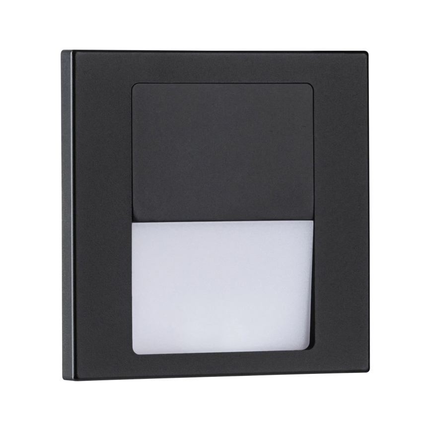Paulmann 80001 - LED/1W Лампа за стълбище TSARO 230V Follow/черен