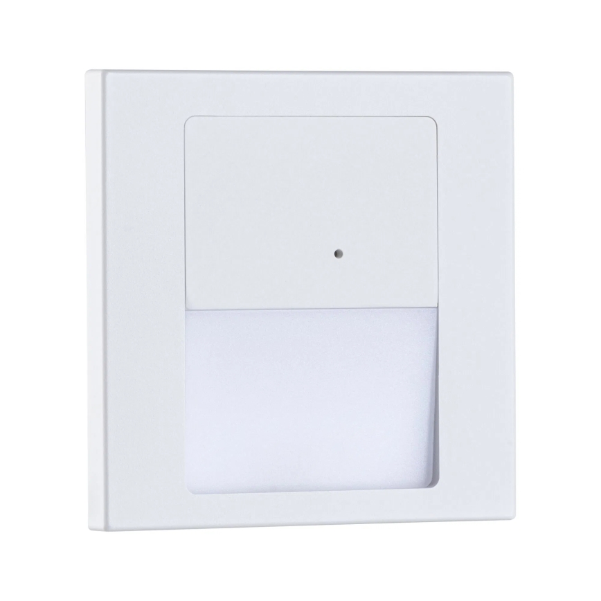 Paulmann 80002 - LED/1W Лампа за стълбище със сензор TSARO 230V Lead/бял