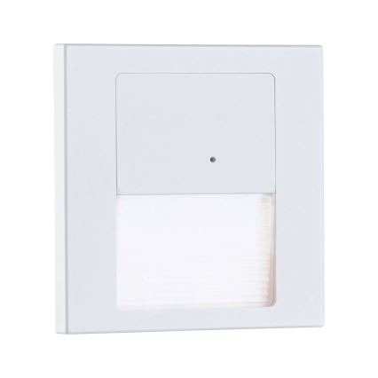 Paulmann 80002 - LED/1W Лампа за стълбище със сензор TSARO 230V Lead/бял