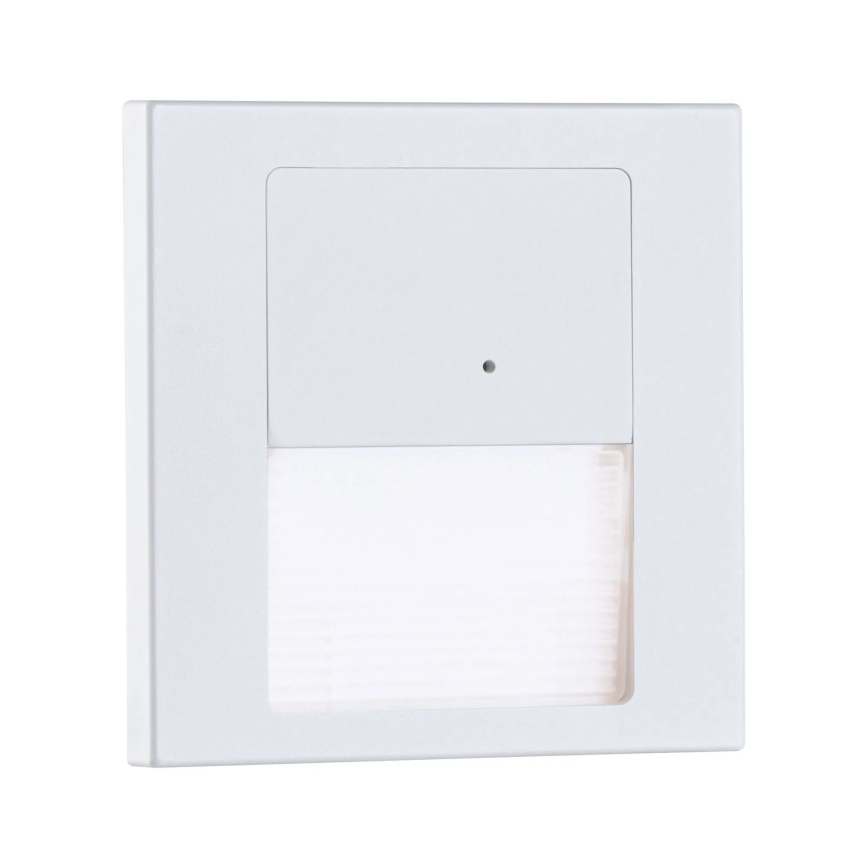 Paulmann 80002 - LED/1W Лампа за стълбище със сензор TSARO 230V Lead/бял