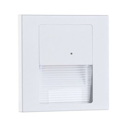 Paulmann 80002 - LED/1W Лампа за стълбище със сензор TSARO 230V Lead/бял