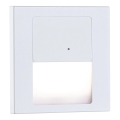 Paulmann 80002 - LED/1W Осветително тяло за стълби с сензор TSARO 230V Оловно/бяло