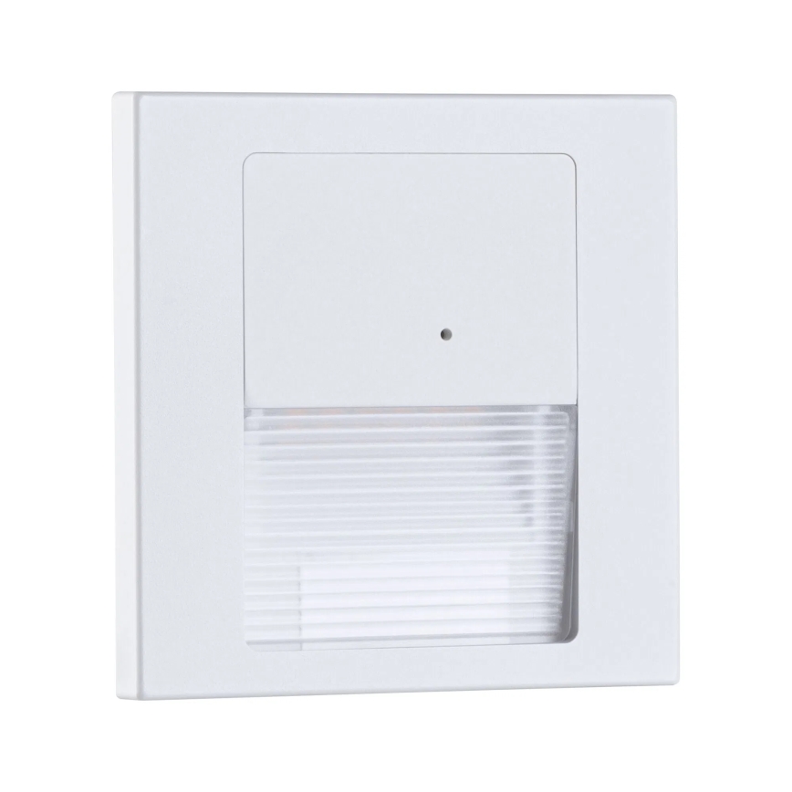 Paulmann 80002 - LED/1W Осветително тяло за стълби с сензор TSARO 230V Оловно/бяло