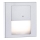 Paulmann 80003 - LED/1W Лампа за стълбище със сензор TSARO 230V Lead/матов хром