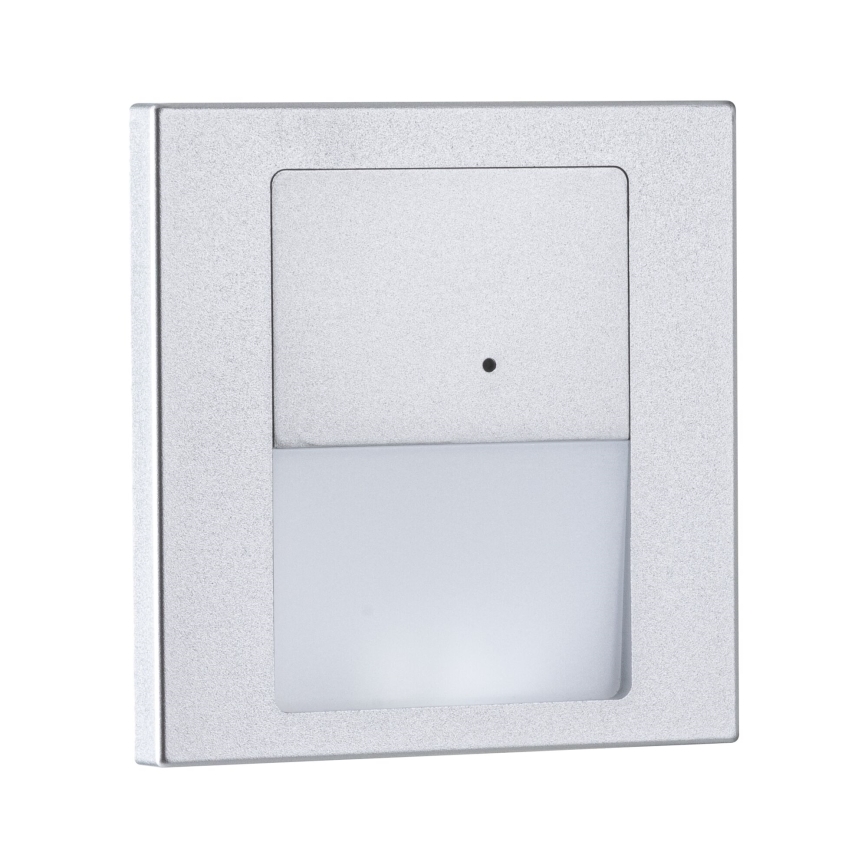 Paulmann 80003 - LED/1W Осветително тяло за стълбище със сензор TSARO 230V Оловно/матов хром