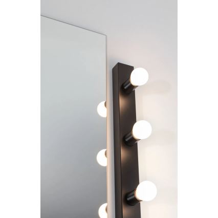 Paulmann 80099 - 4xE14/40W IP44 Лампа за огледало в баня REGULA 230V черен