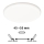 Paulmann 92387 - LED/4,5W IP44 Плафон за вграждане за баня VARIFIT 230V