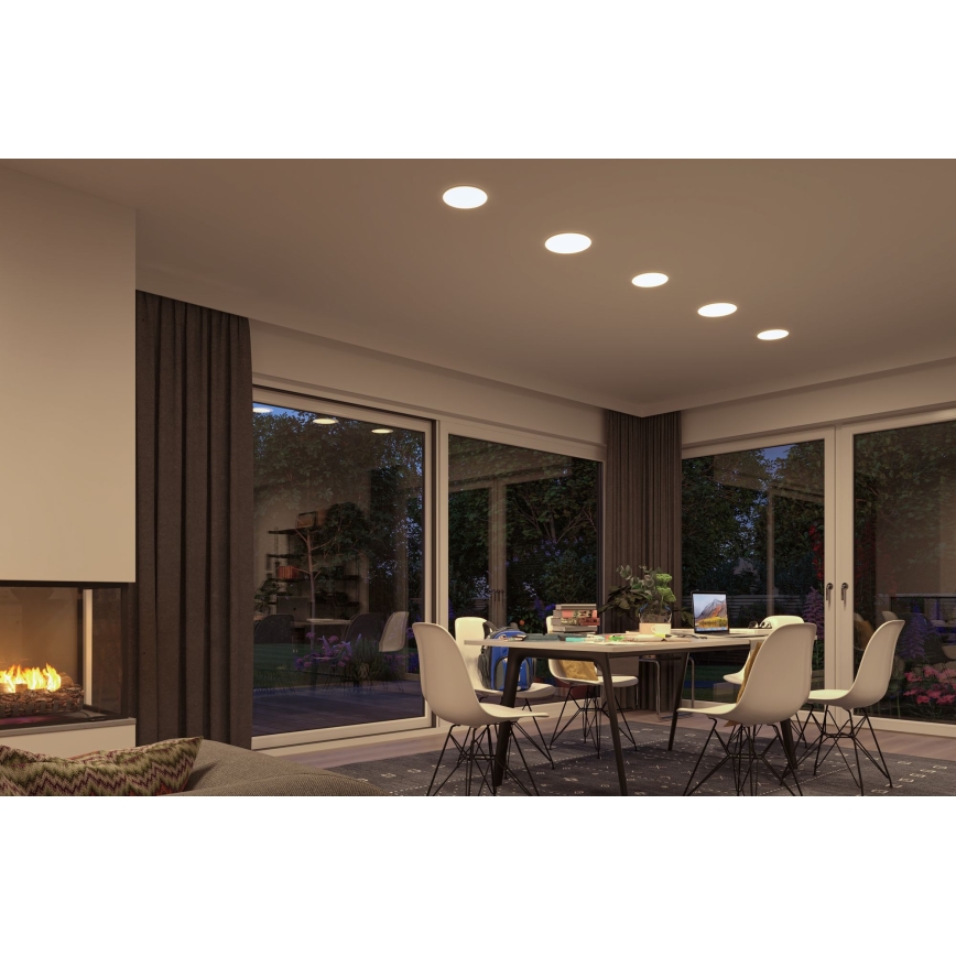 Paulmann 92387 - LED/4,5W IP44 Плафон за вграждане за баня VARIFIT 230V