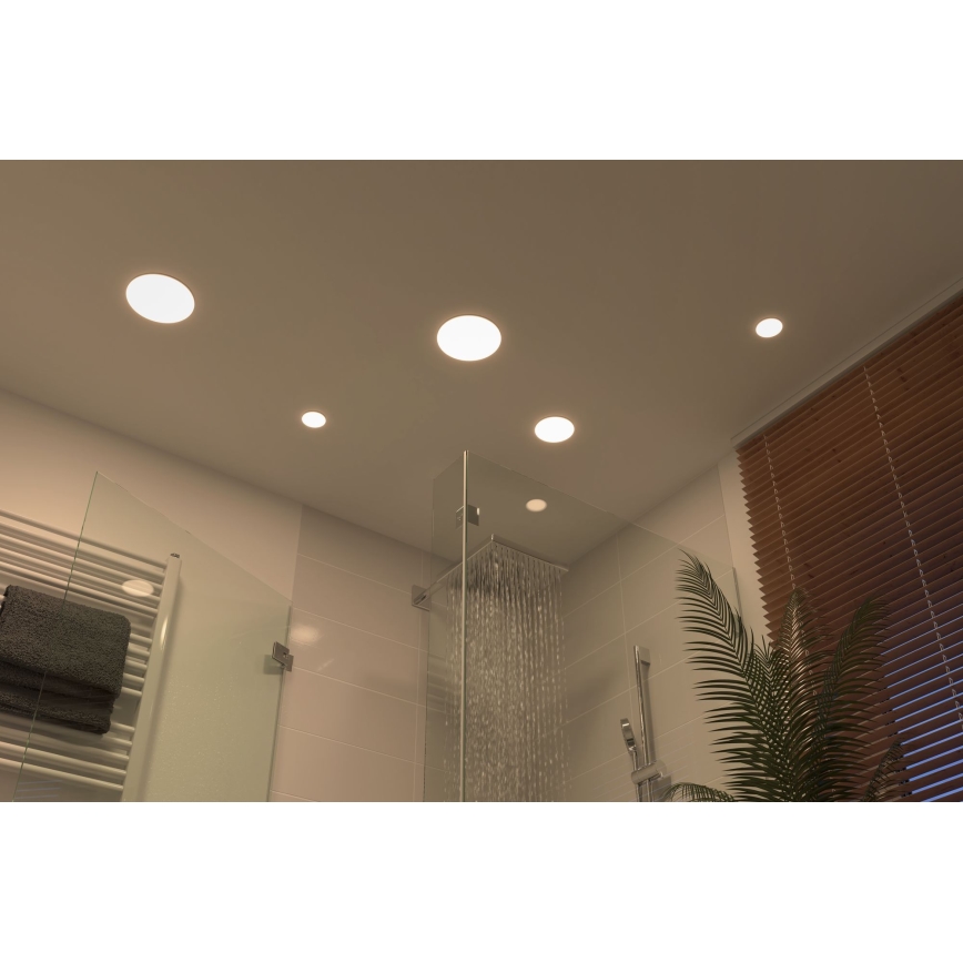 Paulmann 92387 - LED/4,5W IP44 Плафон за вграждане за баня VARIFIT 230V