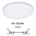 Paulmann 92390 - LED/4,5W IP44 Плафон за вграждане за баня VARIFIT 230V