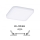 Paulmann 92393 - LED/4,5W IP44 Плафон за вграждане за баня VARIFIT 230V