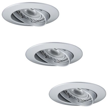 Paulmann 92516 - Комплект 3xLED-GU10/3,5W За баня Осветление за окачен таван PREMIUM LINE 230V