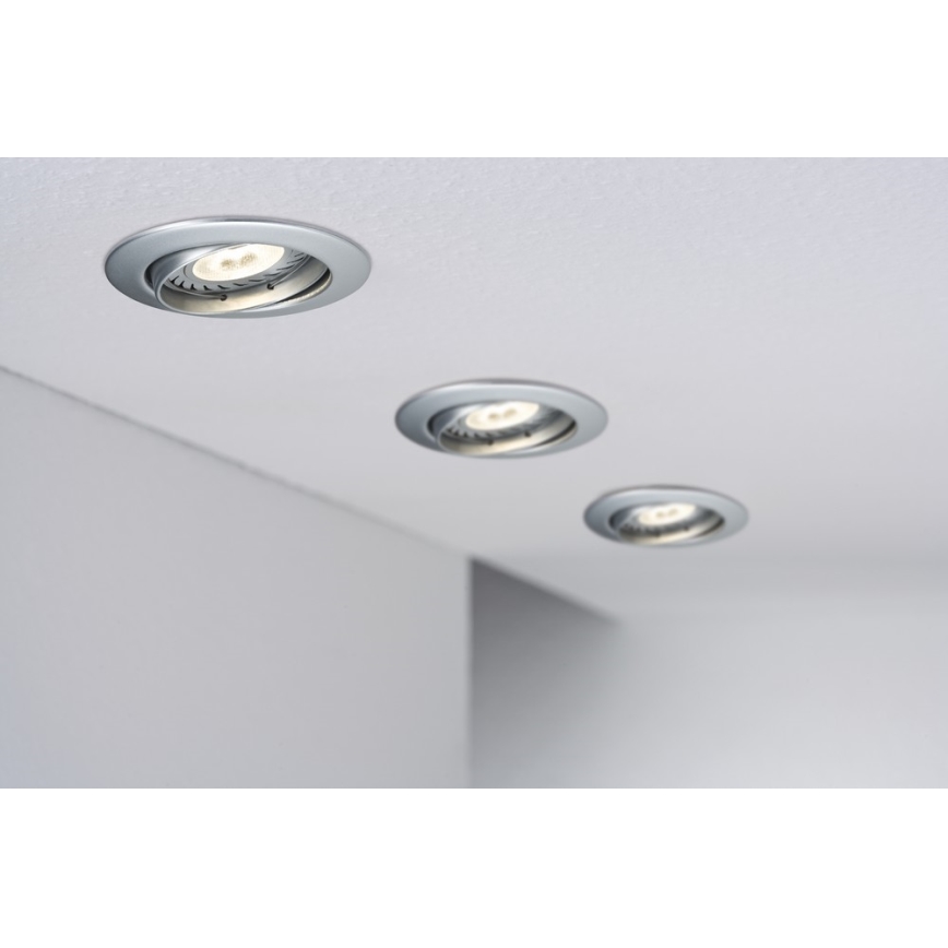 Paulmann 92516 - Комплект 3xLED-GU10/3,5W За баня Осветление за окачен таван PREMIUM LINE 230V