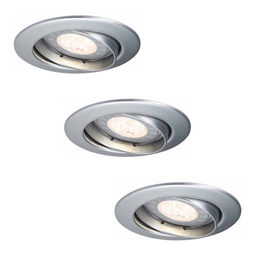 Paulmann 92516 - Комплект 3xLED-GU10/3,5W За баня Осветление за окачен таван PREMIUM LINE 230V