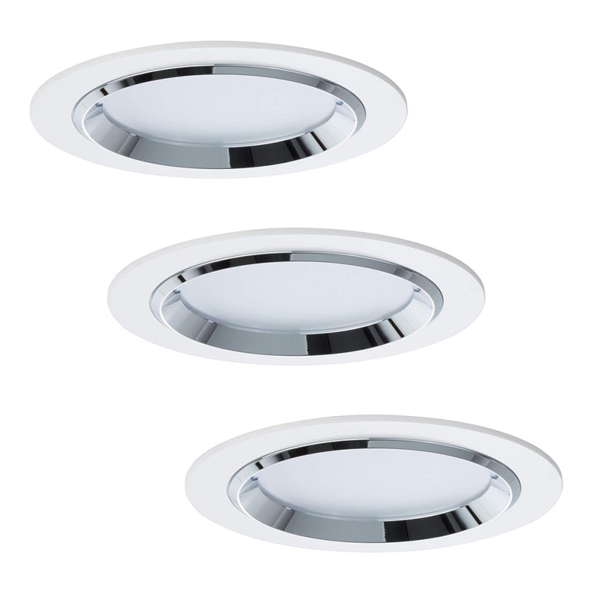 Paulmann 92693 - К-кт 3xLED/8W Димируема лампа за вграждане PREMIUM LINE 230
