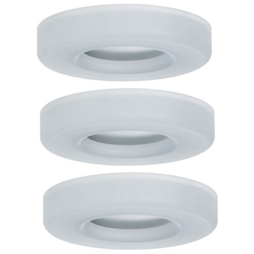 Paulmann 92704 - К-кт 3 бр. xLED/5,5W лампа за окачен таван BAGEL 230V