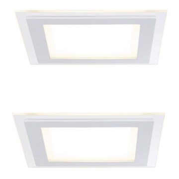 Paulmann 92706 - К-кт 2xLED/7,5W Димируема лампа за вграждане DECODICE 230V