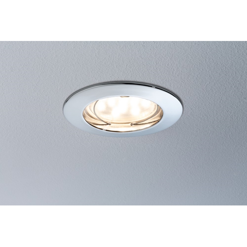 Paulmann 92759 - Комплект 3xLED/6,8W За баня Осветление за окачен таван COIN 230V IP44