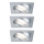 Paulmann 92799 - К-кт 3x LED/6,8W IP23 Лампа за вграждане в баня COIN 230V