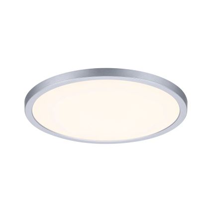 Paulmann 92992 - LED/16W IP44 Вградено таванно осветително тяло за баня AREO 230V 2000/3000/4000K, диаметър 23 см, матов хром