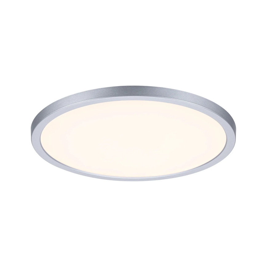 Paulmann 92992 - LED/16W IP44 Вградено таванно осветително тяло за баня AREO 230V 2000/3000/4000K, диаметър 23 см, матов хром