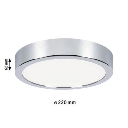 Paulmann 93018 - LED/13W IP44 Димируемо таванно осветително тяло за баня AVIAR 230V
