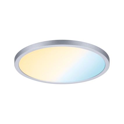 Paulmann 93046 - LED 16W, IP44, димируемо вградено осветително тяло за баня AREO, 230V, 3000-6500K, Ø 23 см, матов хром