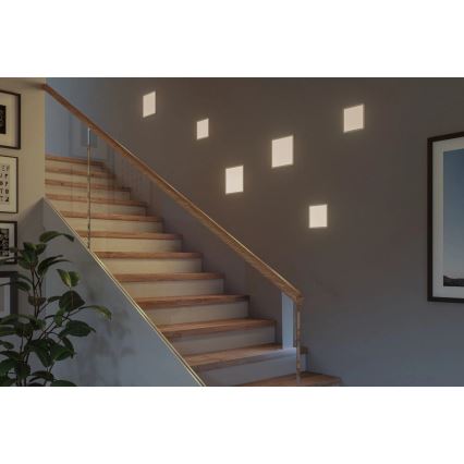 Paulmann 93060 - LED/16W IP44 Димируемо вградено таванно осветително тяло за баня AREO 230V 23x23 cm бяло