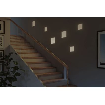 Paulmann 93060 - LED/16W IP44 Димируемо вградено таванно осветително тяло за баня AREO 230V 23x23 cm бяло