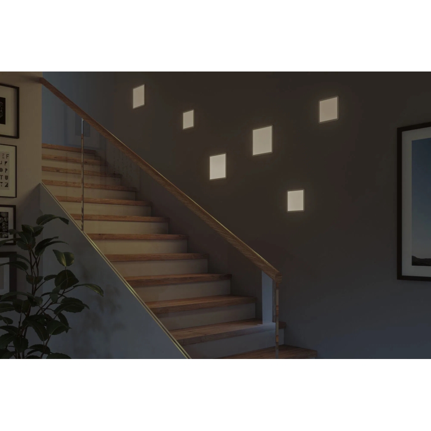 Paulmann 93060 - LED/16W IP44 Димируемо вградено таванно осветително тяло за баня AREO 230V 23x23 cm бяло