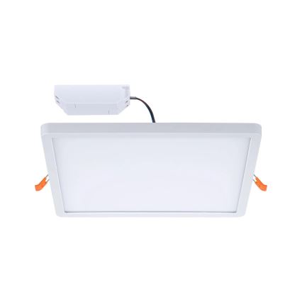 Paulmann 93060 - LED/16W IP44 Димируемо вградено таванно осветително тяло за баня AREO 230V 23x23 cm бяло
