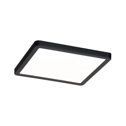 Paulmann 93101 - LED/13W IP44 Вградено таванно осветително тяло AREO за баня 230V 2000/3000/4000K 17,5x17,5 cm черно