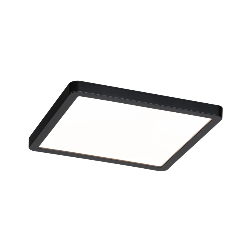 Paulmann 93101 - LED/13W IP44 Вградено таванно осветително тяло AREO за баня 230V 2000/3000/4000K 17,5x17,5 cm черно