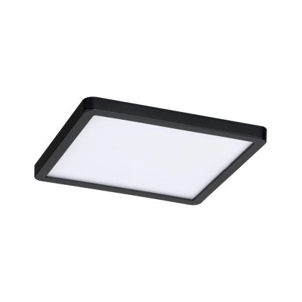 Paulmann 93101 - LED/13W IP44 Вградено таванно осветително тяло AREO за баня 230V 2000/3000/4000K 17,5x17,5 cm черно