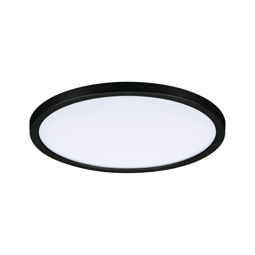 Paulmann 93102 - LED/16W IP44 AREO вградено таванно осветително тяло за баня, 230 V, 2000/3000/4000 K, Ø 23 см, черно