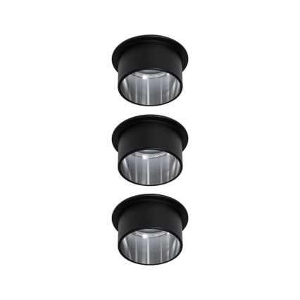 Paulmann 93383 - К-кт 3xLED/6W IP44 Димируема лампа за окачен таван на баня GIL 230V
