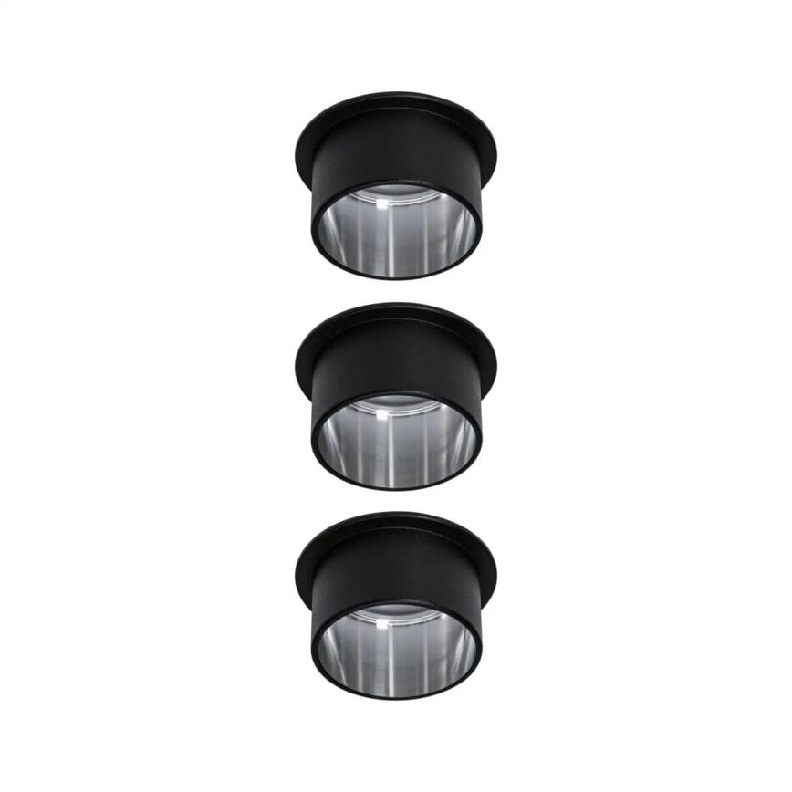 Paulmann 93383 - К-кт 3xLED/6W IP44 Димируема лампа за окачен таван на баня GIL 230V