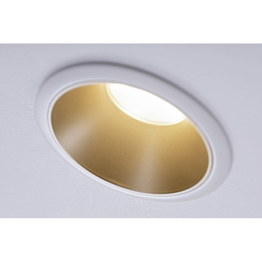 Paulmann 93406 - К-кт 3бр.LED/6,5W IP44 димируеми лампи за вграждане в баня COLE 230V