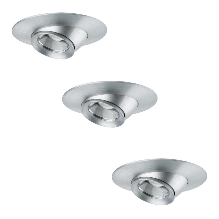 Paulmann 93579 - К-кт 3 бр. LED/3,8W лунички за окачен таван PREMIUM 230V