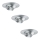Paulmann 93579 - К-кт 3 бр. LED/3,8W лунички за окачен таван PREMIUM 230V