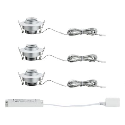 Paulmann 93579 - К-кт 3 бр. LED/3,8W лунички за окачен таван PREMIUM 230V