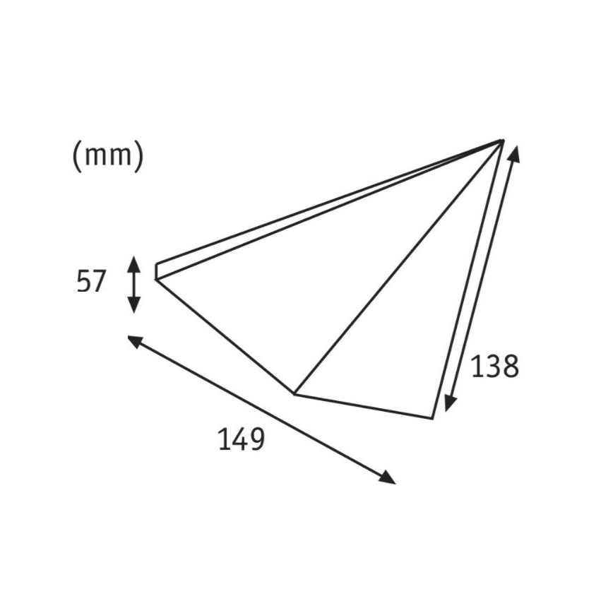 Paulmann 93584 - К-кт 2xLED/6,2W IP44 Осветление за мебели KITE 230V