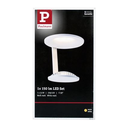 Paulmann 93591 - LED/2,5W Лампа за таван GLINT 230V