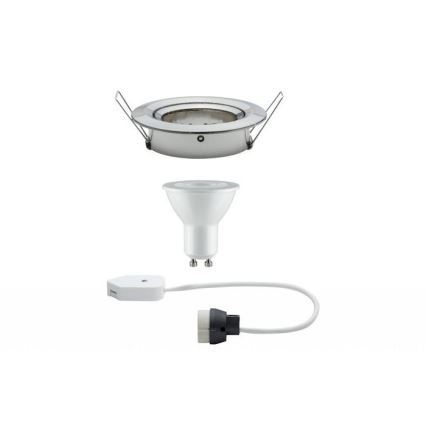 Paulmann 93603 - LED-GU10/7W IP23 Димируема луничка за баня NOVA 230V