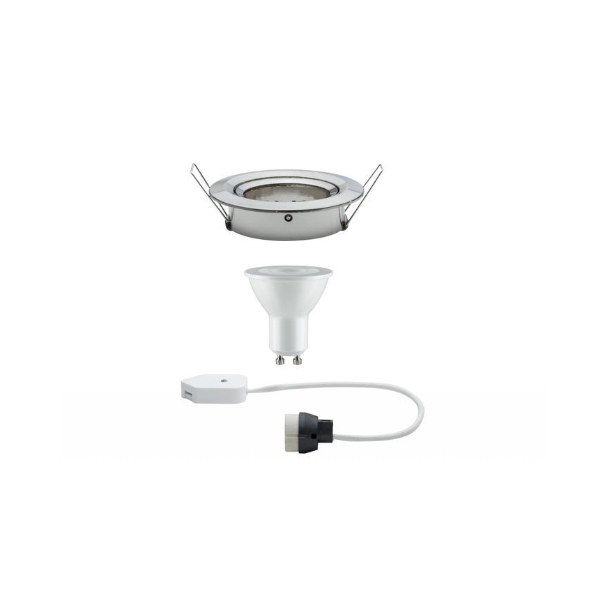 Paulmann 93603 - LED-GU10/7W IP23 Димируема луничка за баня NOVA 230V