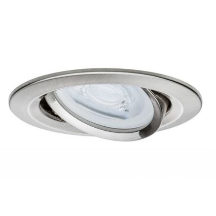 Paulmann 93607 - К-кт 3бр. LED GU10/7W IP23 димируеми лунички за баня NOVA 230V