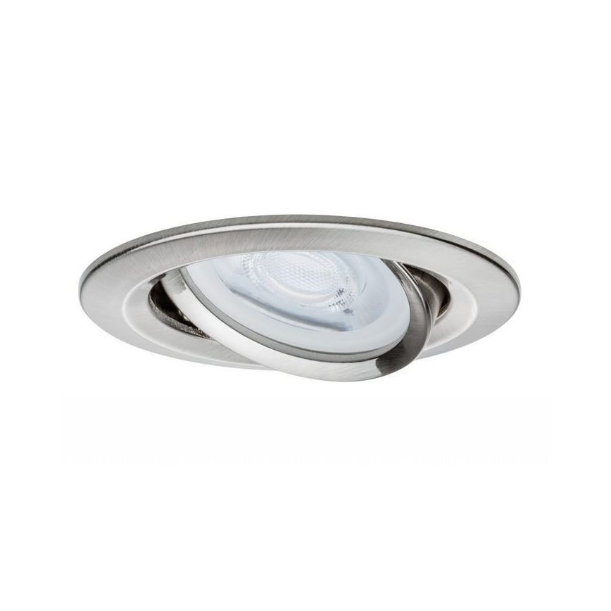 Paulmann 93607 - К-кт 3бр. LED GU10/7W IP23 димируеми лунички за баня NOVA 230V
